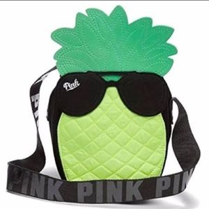 Pink Victoria’s Secret Pineapple Bag